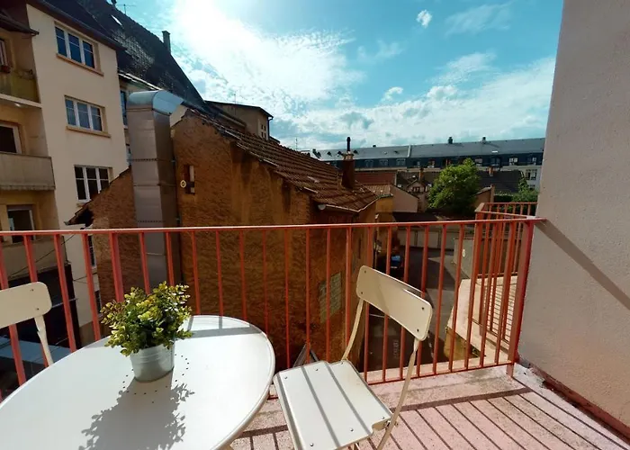 Apartament Des Bains Parking Hypercentre 6-8personnes Colmar