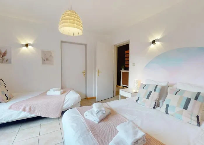 Apartament Des Bains Parking Hypercentre 6-8personnes Colmar